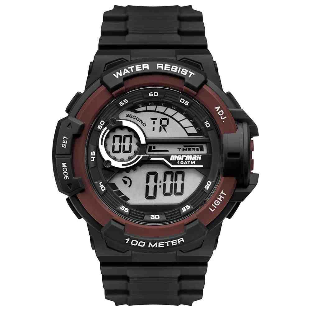 Relógio Mormaii Masculino Wave Preto MO3660AC/8R