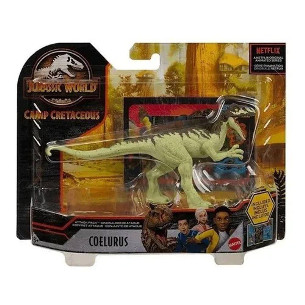 Jurassic World - Figura dinossauro T-Rex passo e ataque, JURASSIC WORLD