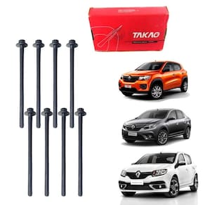 Jg Parafuso Do Cabeçote Renault Logan Sandero Kwid 1.0 12V 3 Cilindros