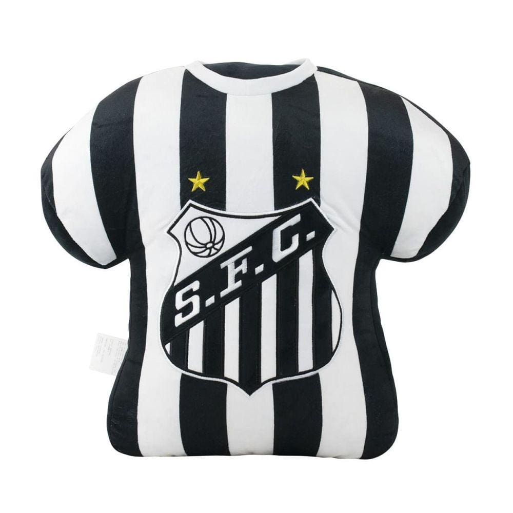 Almofada Camisa time 40x17x45cm - Santos
