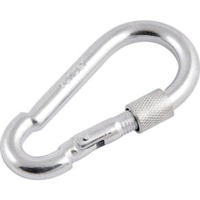 Mosquetão C/ Trava Roscada 10X100Mm Leve Galvanizado Vonder