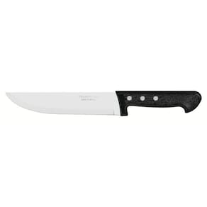 Faca para Cozinha Tramontina Plenus com Lâmina em Aço Inox e Cabo de Polipropileno Preto 7" Tramontina