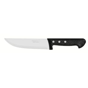 Faca para Cozinha Tramontina Plenus com Lâmina em Aço Inox e Cabo de Polipropileno Preto 6" Tramontina