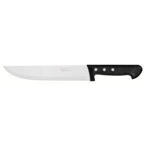 Faca para Cozinha Tramontina Plenus com Lâmina em Aço Inox e Cabo de Polipropileno Preto 8" Tramontina