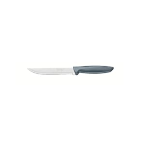 Faca para Cozinha Tramontina Plenus com Lâmina em Aço Inox e Cabo de Polipropileno Cinza 6" Tramontina