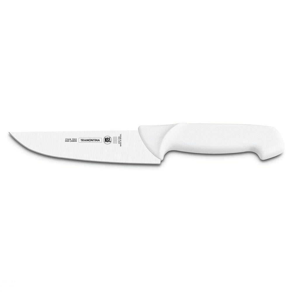 Faca para carne 6" Tramontina com Cabo Branco Tramontina