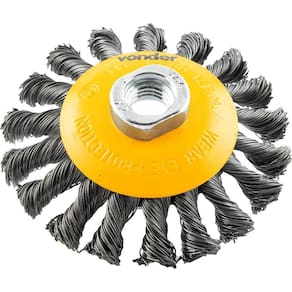 Escova Circular Cônica 4"X1/2 M14 Torcida - Vonder