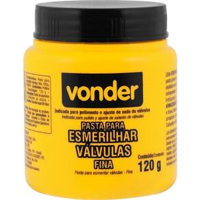 Pasta Para Esmerilhar Válvulas 120G Fina - Vonder