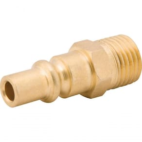 Conector Pino Racord Macho 1/4" Npt Latão - Vonder