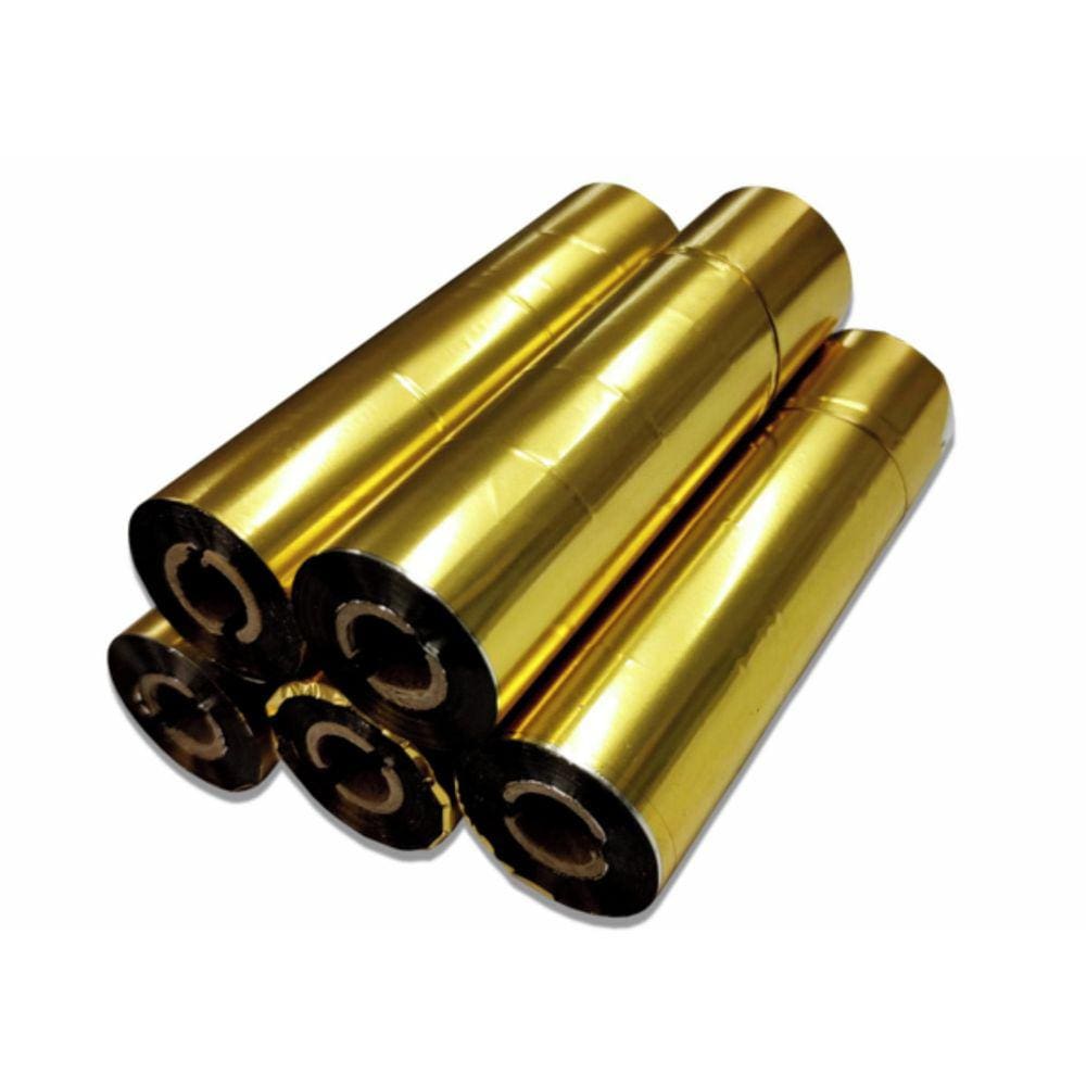 Ribbon de Resina 110x74 Metros cor Dourado