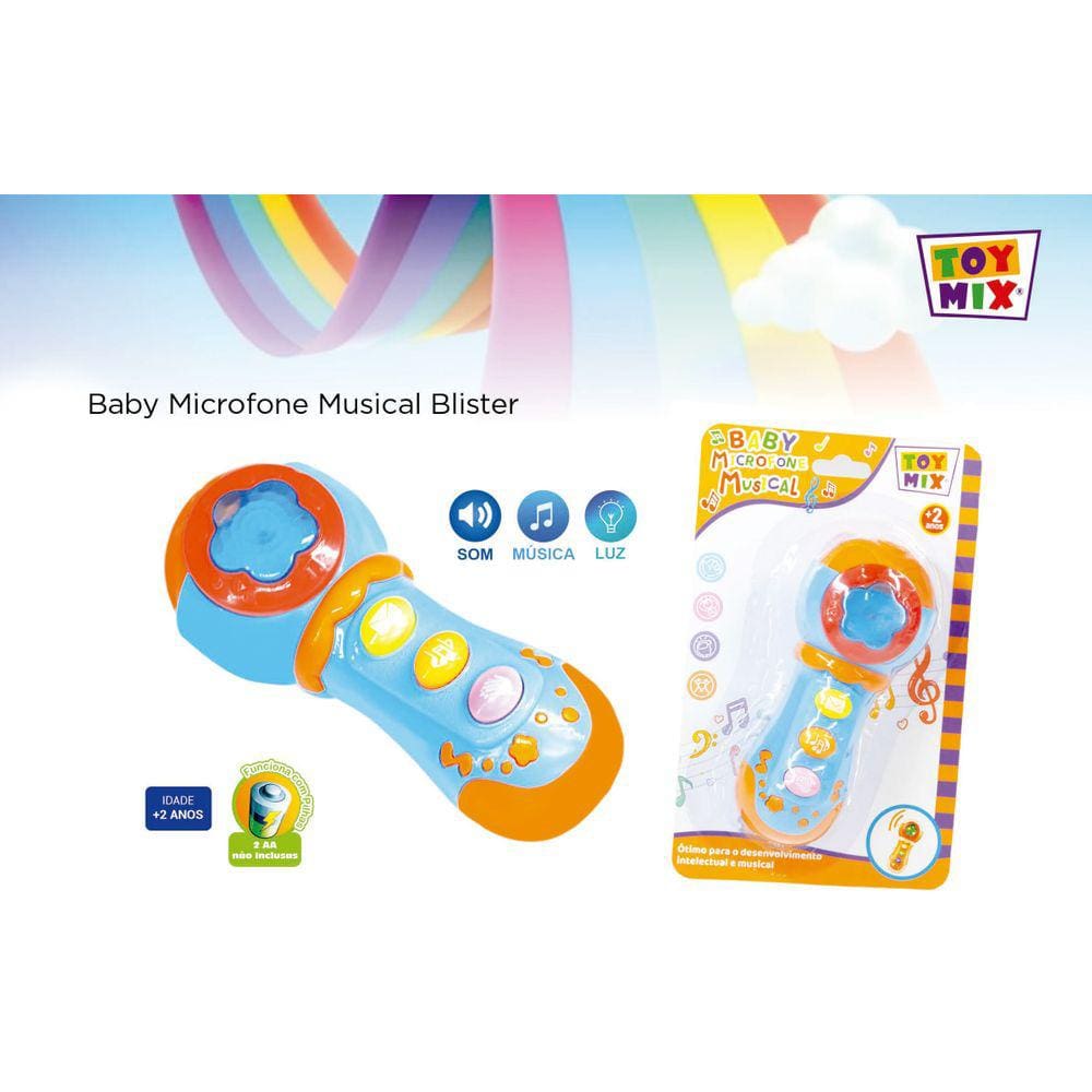 Microfone Musical Baby
