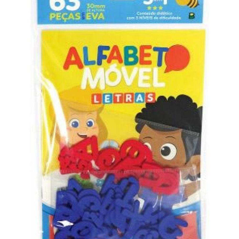 Livro Alfabeto Móvel: Letras