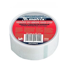 Fita De Fibra De Vidro Para Drywall 50Mm X 20Mts 89009 Mtx