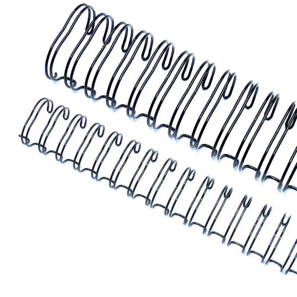 Caixa Espiral Garra Duplo Anel Wire-o 3x1 A4 7/16 90 Fls