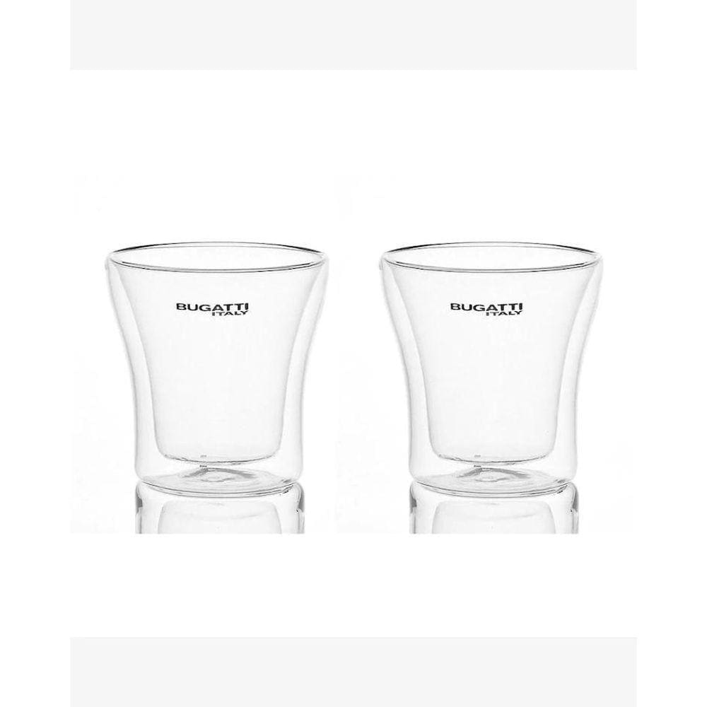 Conjunto 2 Xicaras Café Ou Destilados Parede Dupla 100Ml