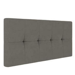 Cabeceira Painel Nina Para Cama Box Casal 140 cm Linho Grafite A26 - D`Rossi
