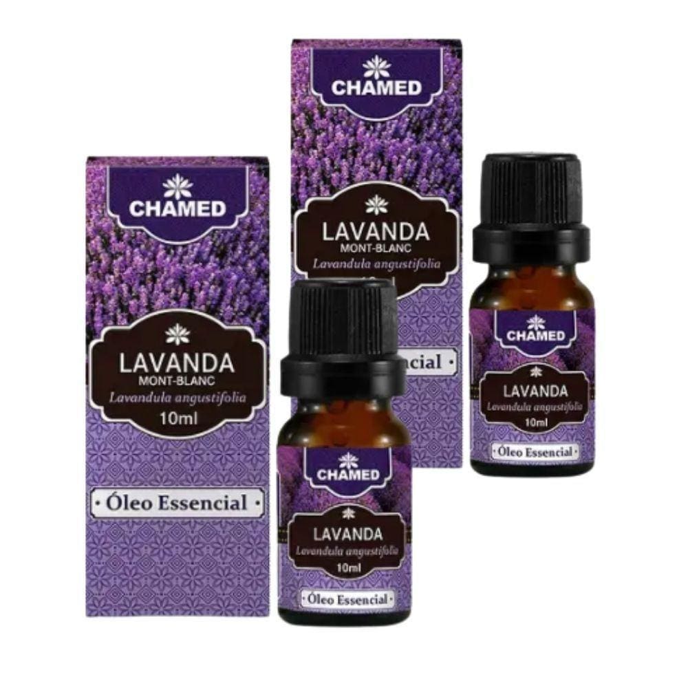 Óleo Essencial De Lavanda - 2 Frascos Com 10ml 100% Puro