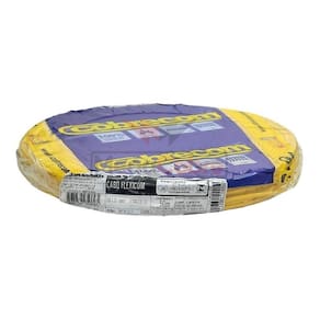 Cabo Elétrico Flexível Cobrecom 1,5mm Rolo Com 50 Metros Amarelo