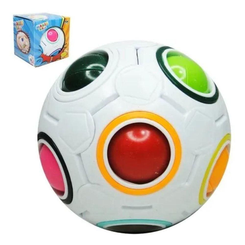 Bola Mágica Quebra Cabeça Cube Fidget Toy Brinquedo Ball