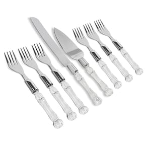 Kit Conjunto Talheres Bolo Sobremesa Casita® 8 Peças
