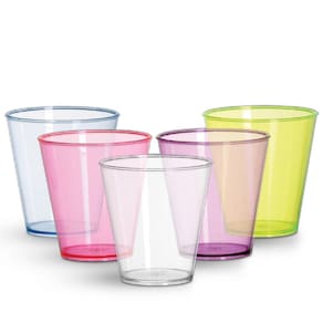 Kit 40 Copo Drink Bebidas Festas Cristal 400ml Sortido