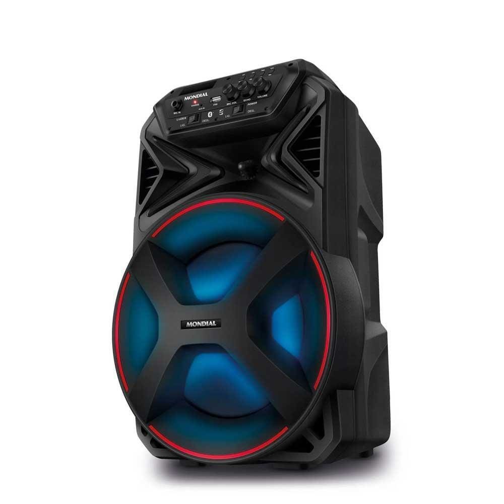 imagem-Caixa Amplificada Mondial 250W Bluetooth Recarregável CM-250