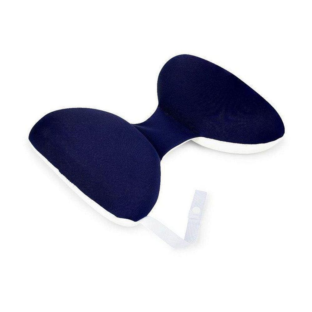 Suporte Para Cabeça Borboleta Azul Marinho - Baby Pil