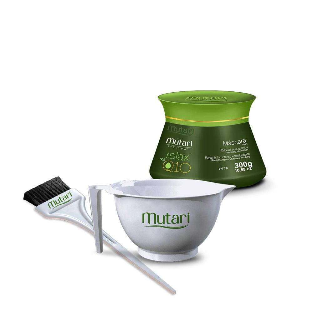 MASCARA SOS Q10 MUTARI EVERYDAY PÓS QUIMICA - 300G +bônus