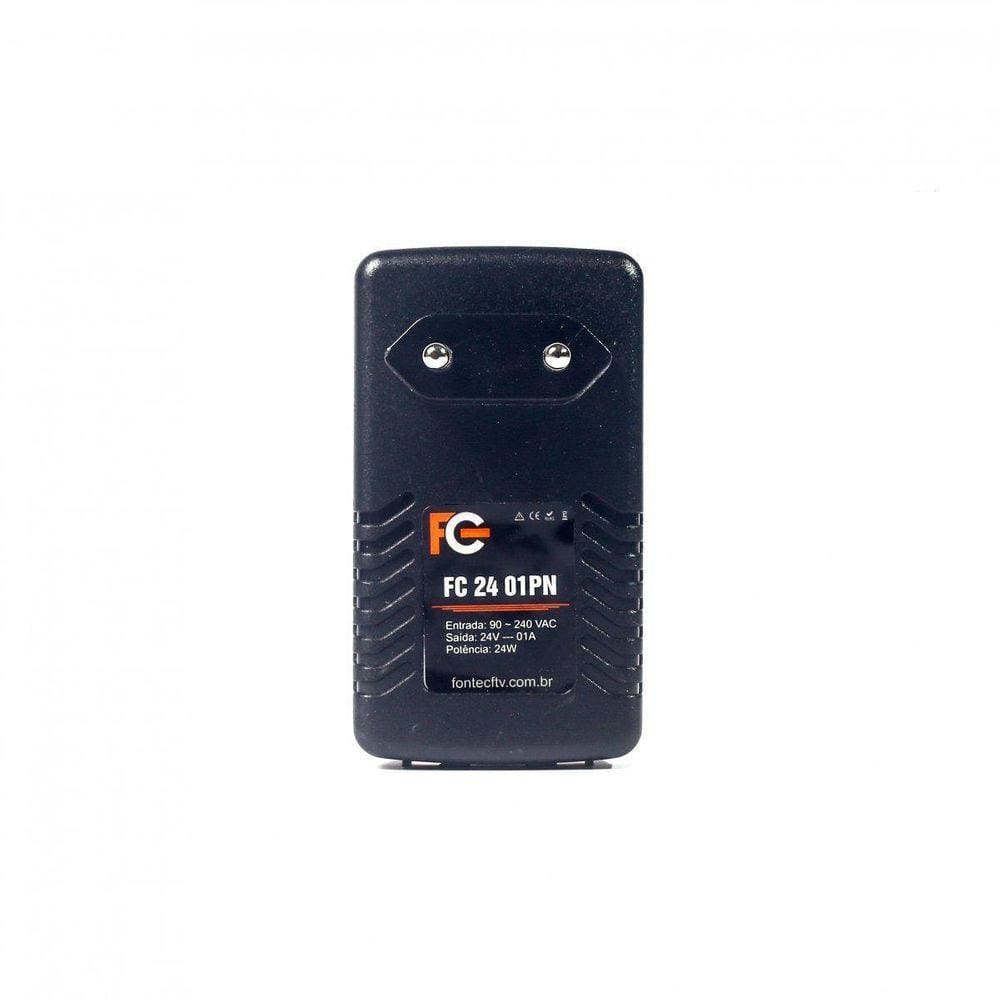 Fonte Eletronica Injetor Poe 24V 1A Tomada Fc Fontes