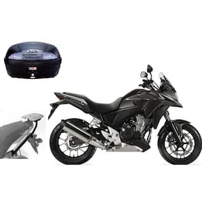Kit Bau Traseiro Givi E450Nt + Suporte Spto100 Honda Cb500X