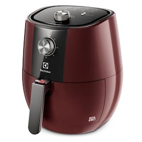 Fritadeira Elétrica Sem Óleo AirFryer 4L Electrolux por Rita Lobo Vermelha Grand Efficient 1400W (EAF31)