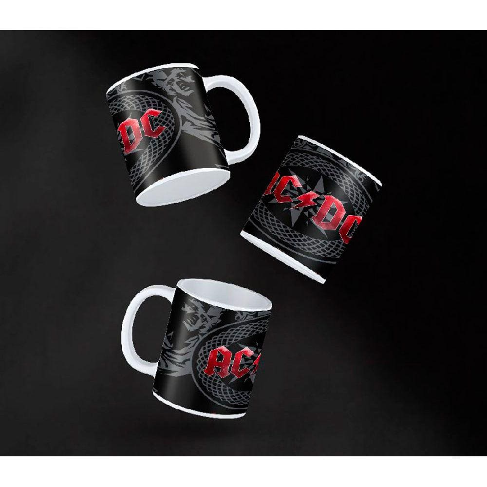 Caneca Cerâmica Rock AC/DC Mod.04