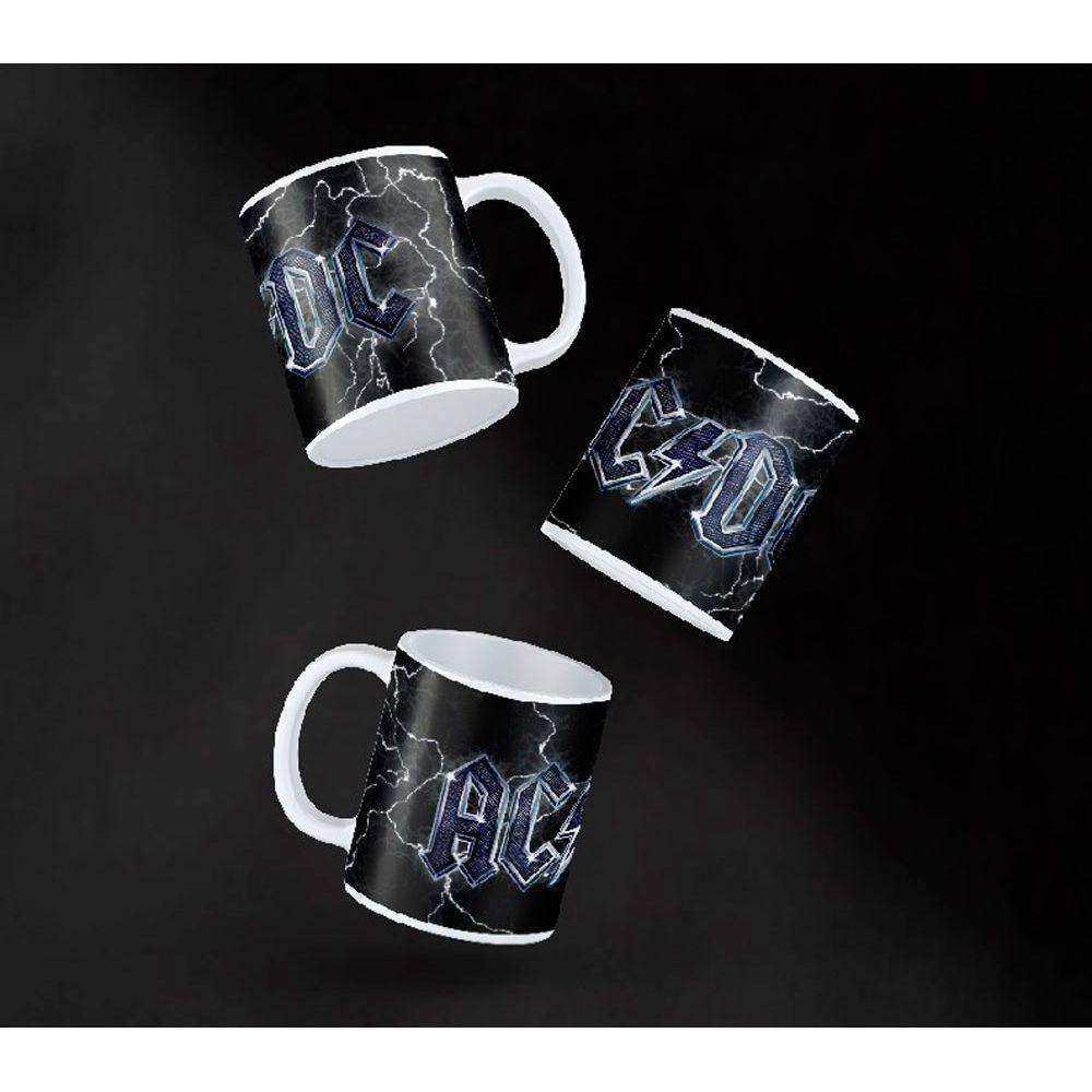 Caneca Cerâmica Rock AC/DC Mod.03
