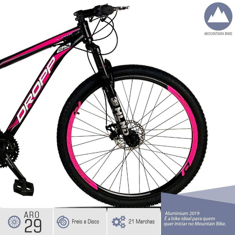 Bicicleta Aro 29 Quadro 17 Freio a Disco Mecânico 21 Marchas Alumínio -  Dropp | Casas Bahia