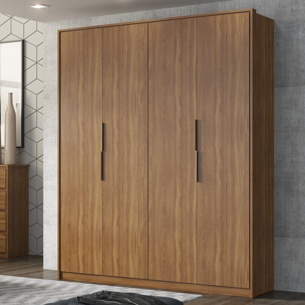 Guarda Roupa Solteiro 4 Portas Attore Demartêz