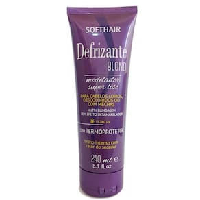 Soft Hair Defrizante Termo Protetor Blond Modelador Liso 240 mL