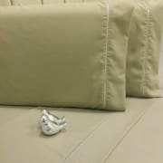 Jogo De Lençol Cama Casal Queen 400 Fios Ponto Palito 4 Peças Casa Dona