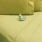 Jogo De Lençol Cama Casal Queen 400 Fios Ponto Palito 4 Peças Casa Dona