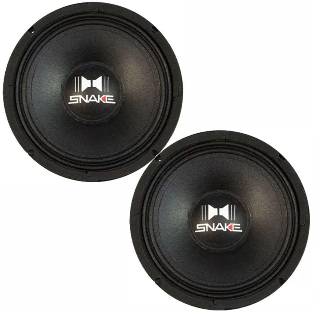 Par Alto Falante Woofer Snake Pro X Ohms Esv W Rms Casas Bahia