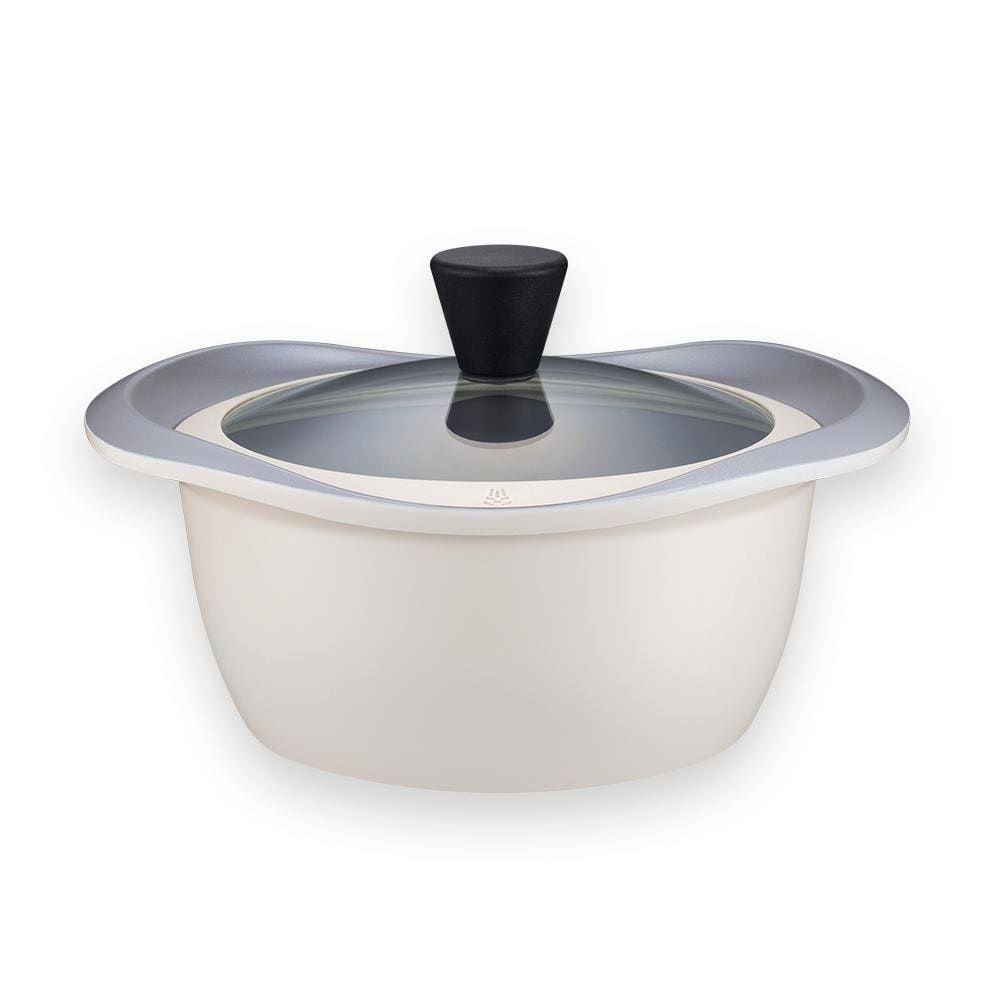Caçarola Newtro Induction - Roichen - 20 Cm - 2,5L - Marfim