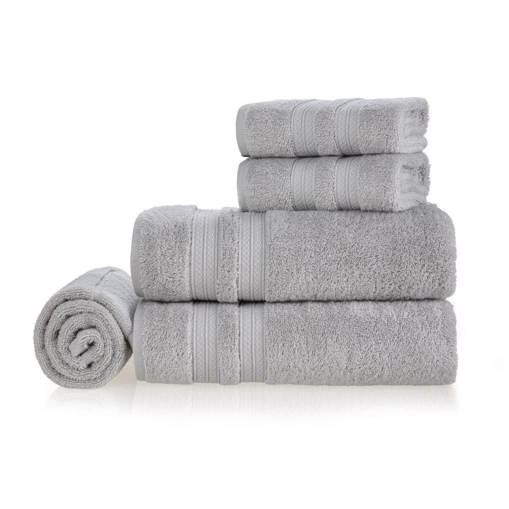 Jogo Toalha Banhão Gigante Karsten Únika 5 Peças Mineral