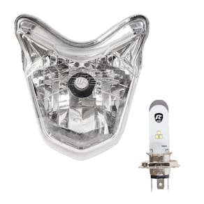 Bloco Óptico Farol Cb Twister 250 + Lampada De Led