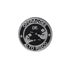 Patch Bordado Operações De Alto Risco Com Fecho De Contato