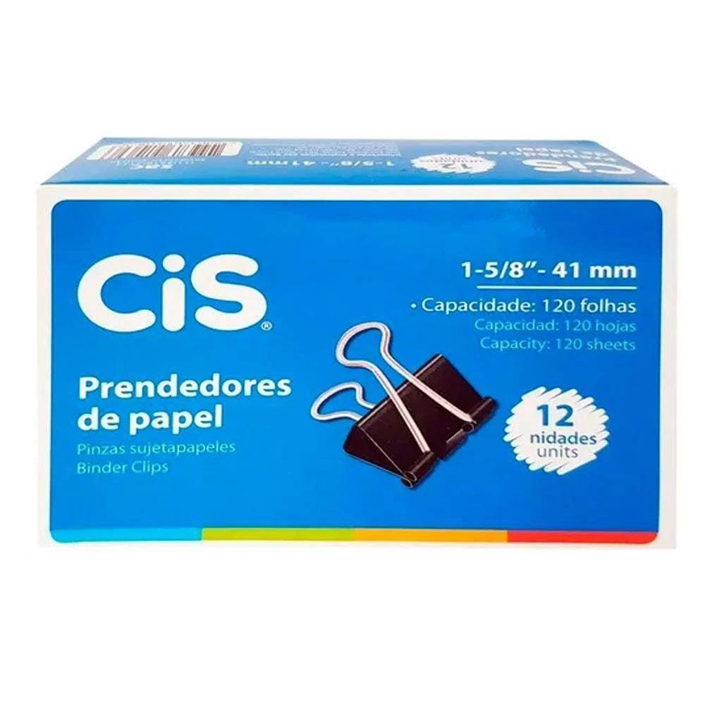 Prendedores De Papel Com 12 41Mm Cis