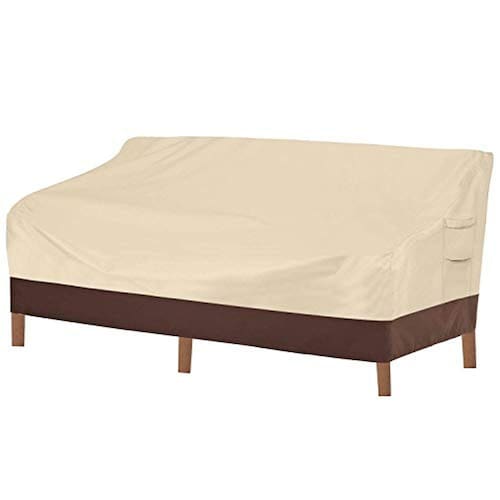 Vailge Heavy Duty Patio Sofa Cover, 100 Impermeável 3Seater Outdoor