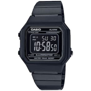 Relógio Unissex Casio Vintage B650Wb 1Bdf Preto Digital