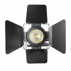 Kit 2 Refletores Cob 100W Branco Quente E Branco Frio