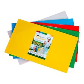 Kit 5 Tábuas De Corte Polietileno Pead 08X300X500Mm