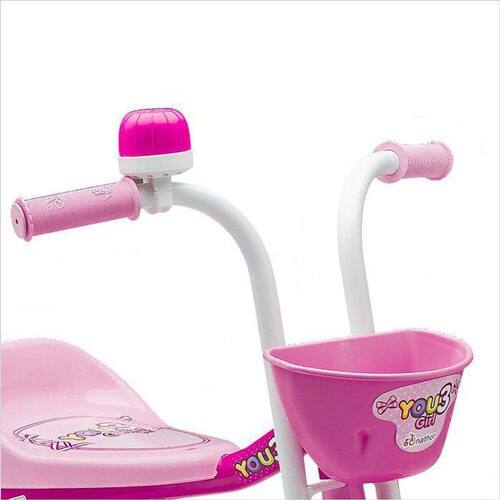 Triciclo Motoca Infantil Meninas You 3 Girl Rosa Nathor - Velotrol