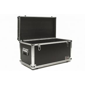 Hard Case Baú Acessórios Cabos E Iluminação 60X40X40 Preto